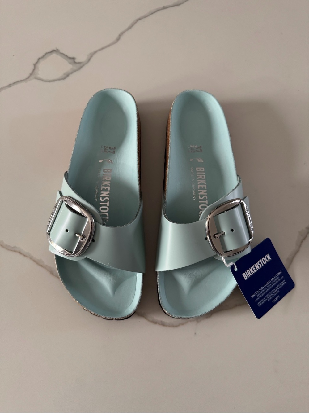 Birkenstock Women's Madrid Big Buckle Leather Sandal Retail: $150 (NWB) - Picture 4 of 6
